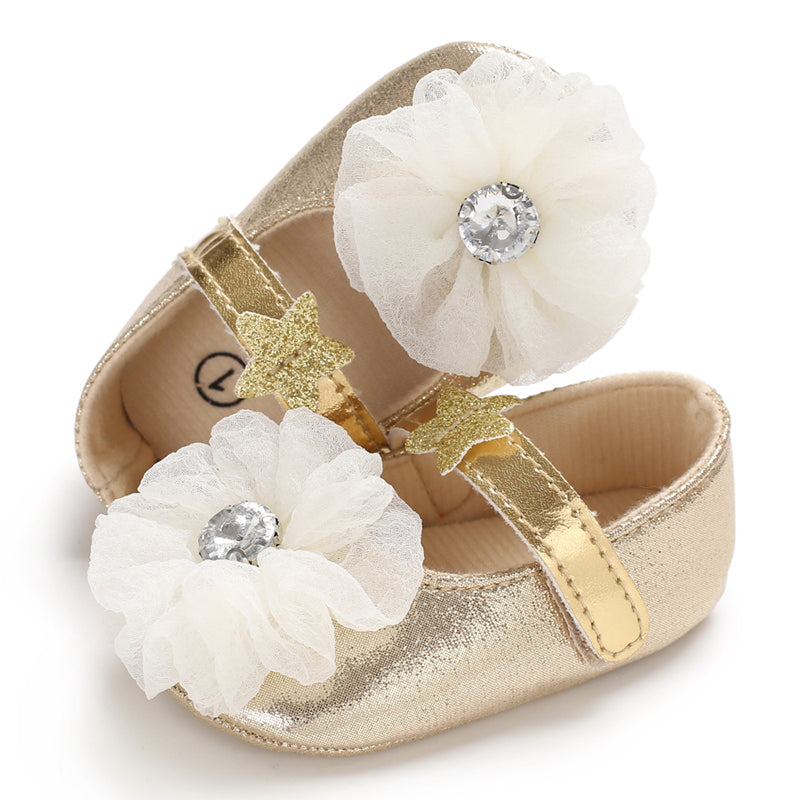 Mary Jane Baby Princess Shoes Infant First Walkers Shoes