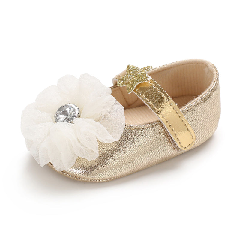 Mary Jane Baby Princess Shoes Infant First Walkers Shoes
