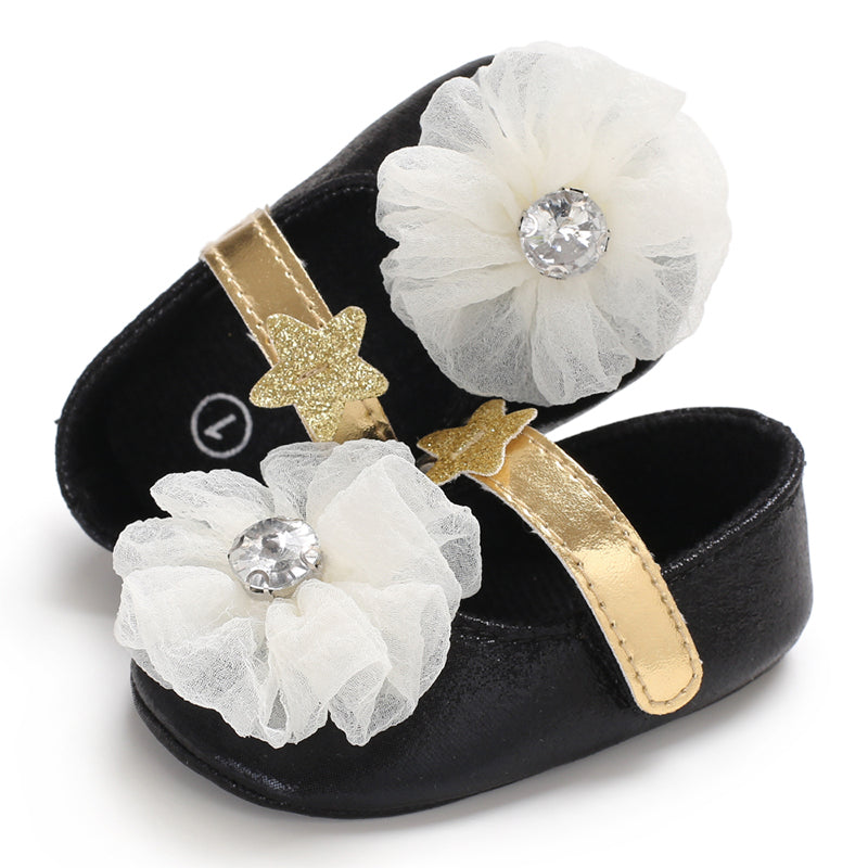 Mary Jane Baby Princess Shoes Infant First Walkers Shoes