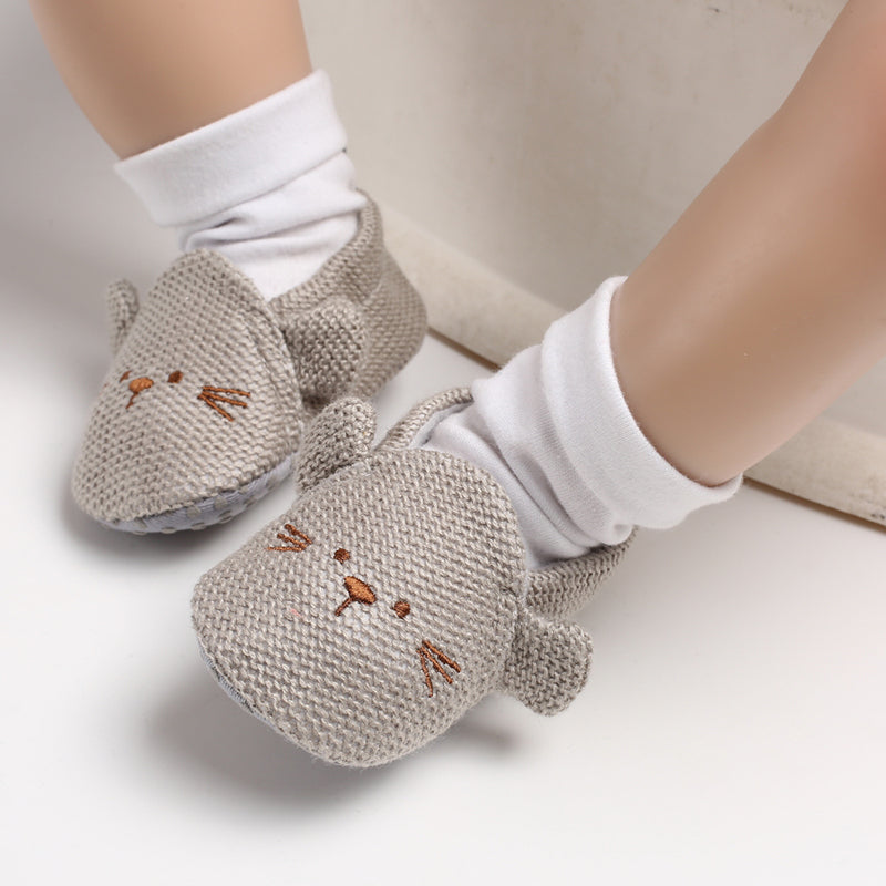 Baby Boys' Baptism Shoes Premium Soft Sole Infant Prewalker Toddler Sneakers