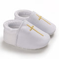 Baby Boys' Baptism Shoes Premium Soft Sole Infant Prewalker Toddler Sneakers