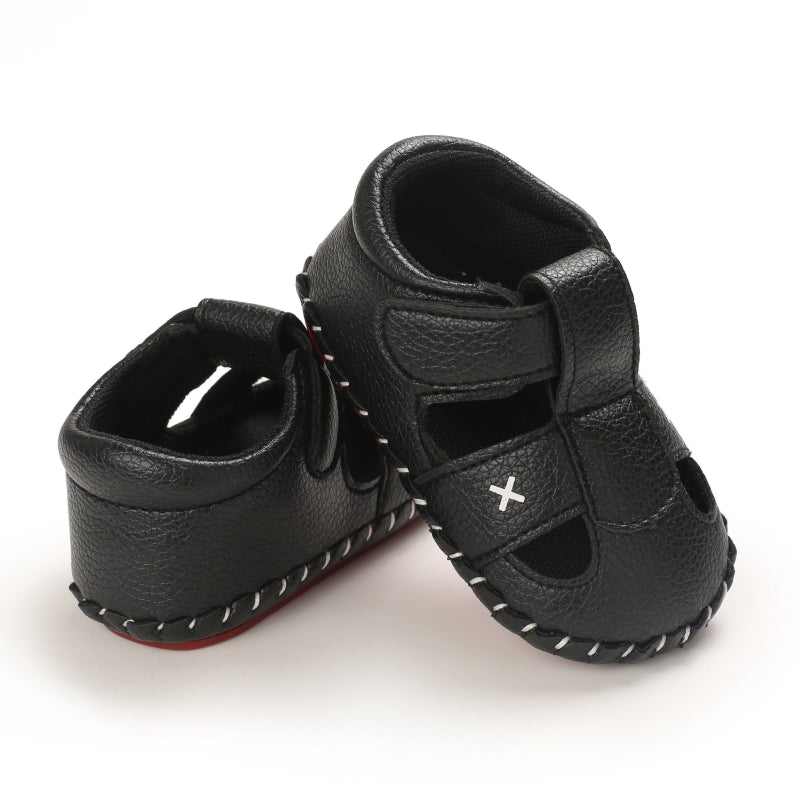Baby Girls Boys Summer Sandals Soft Comfortable Sole Flats Shoes Newborn Toddler Soft Non-slip Sole First Walker Crib Shoes