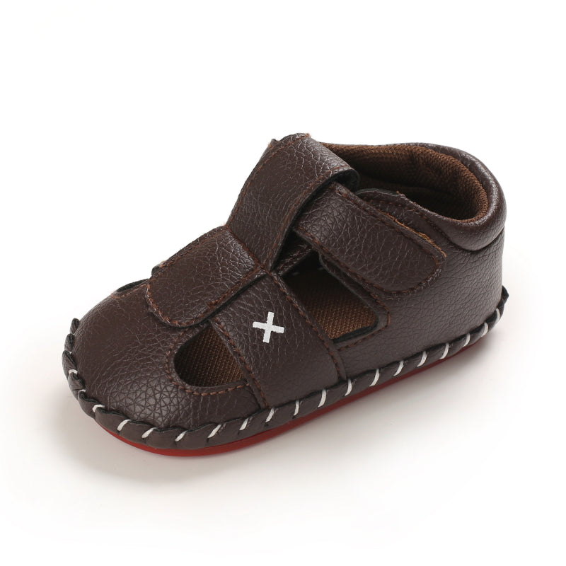 Baby Girls Boys Summer Sandals Soft Comfortable Sole Flats Shoes Newborn Toddler Soft Non-slip Sole First Walker Crib Shoes