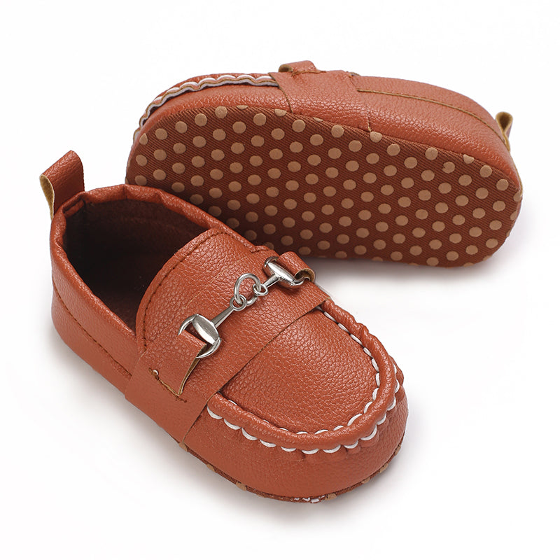 Baby Boy Crib Shoes Baby Boy Loafers Soft Sole Infant Boy Girl Shoes