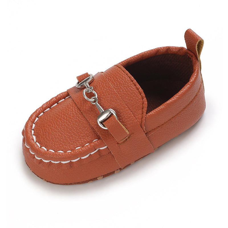 Baby Boy Crib Shoes Baby Boy Loafers Soft Sole Infant Boy Girl Shoes