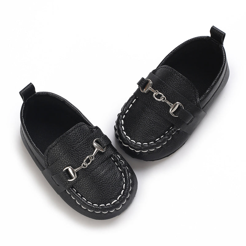 Baby Boy Crib Shoes Baby Boy Loafers Soft Sole Infant Boy Girl Shoes