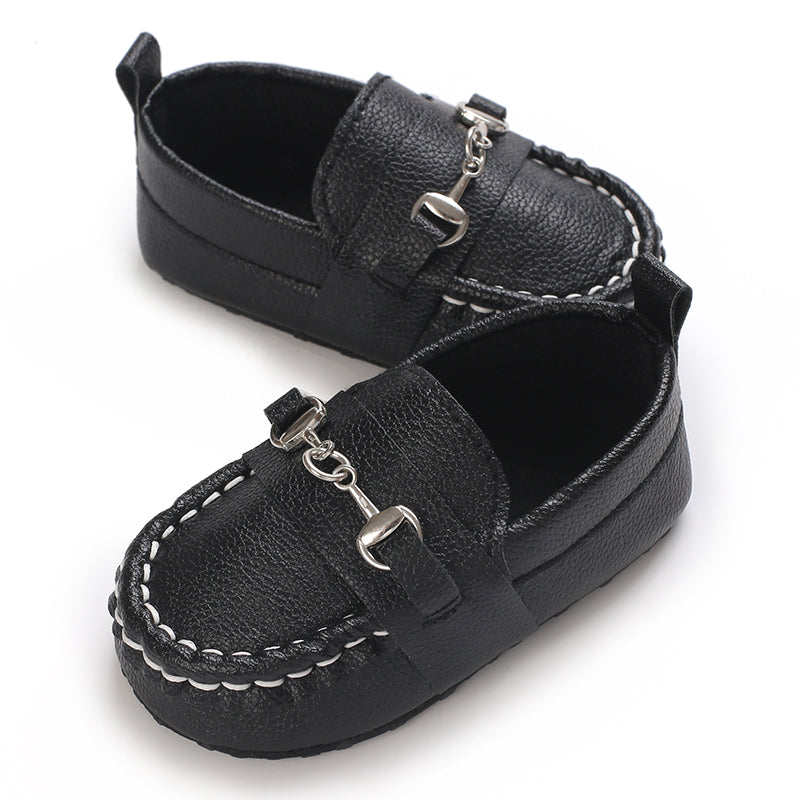 Baby Boy Crib Shoes Baby Boy Loafers Soft Sole Infant Boy Girl Shoes