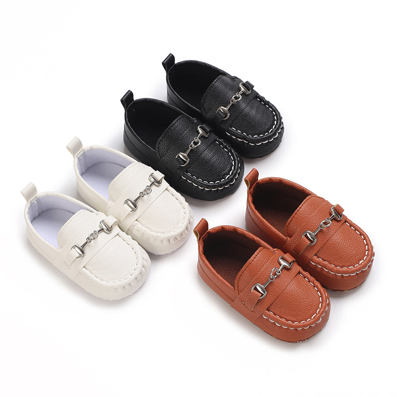 Baby Boy Crib Shoes Baby Boy Loafers Soft Sole Infant Boy Girl Shoes