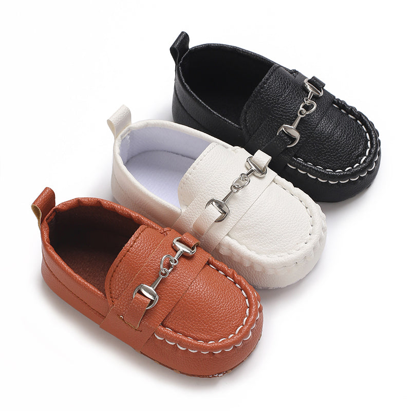 Baby Boy Crib Shoes Baby Boy Loafers Soft Sole Infant Boy Girl Shoes