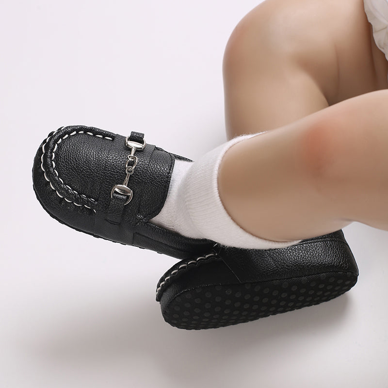 Baby Boy Crib Shoes Baby Boy Loafers Soft Sole Infant Boy Girl Shoes