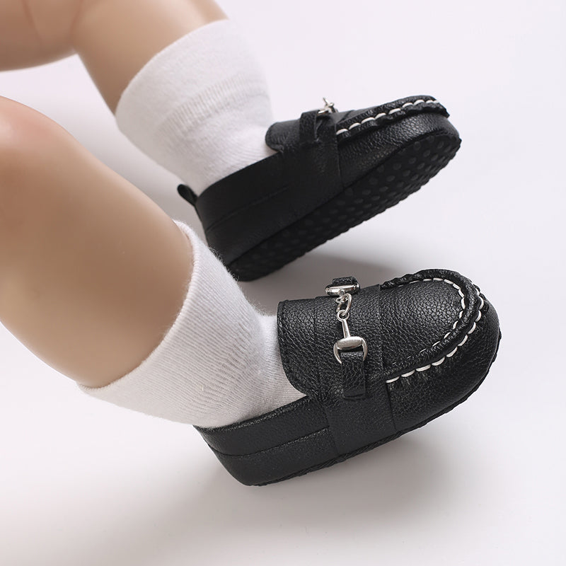 Baby Boy Crib Shoes Baby Boy Loafers Soft Sole Infant Boy Girl Shoes
