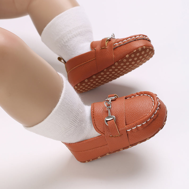 Baby Boy Crib Shoes Baby Boy Loafers Soft Sole Infant Boy Girl Shoes