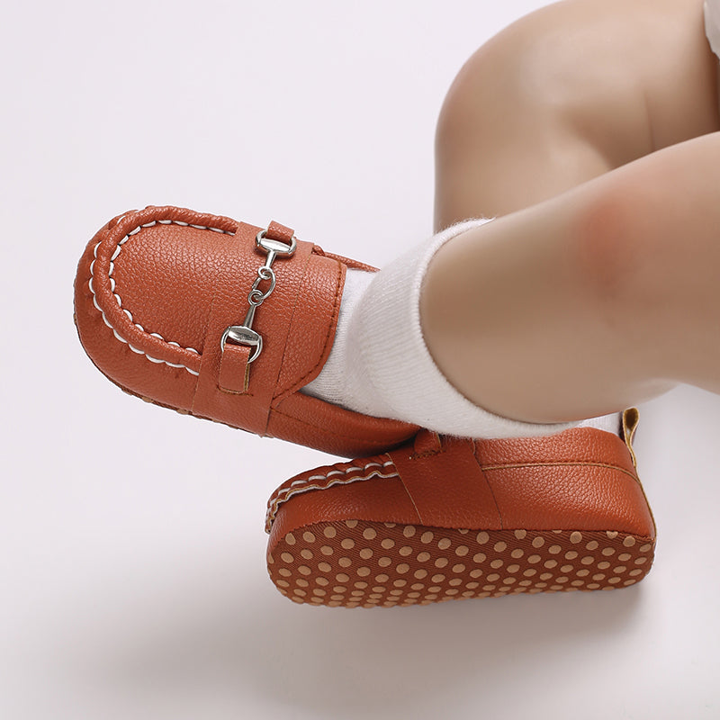 Baby Boy Crib Shoes Baby Boy Loafers Soft Sole Infant Boy Girl Shoes