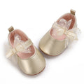 Baby Infant Girls Soft Sole Floral Princess Mary Jane Shoes Prewalker Wedding Dress Shoes