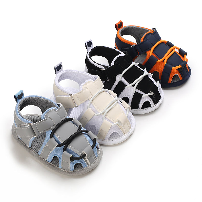 Summer Baby Sandals Newborn Infant Boys Soft sole Non-Slip First Walkers