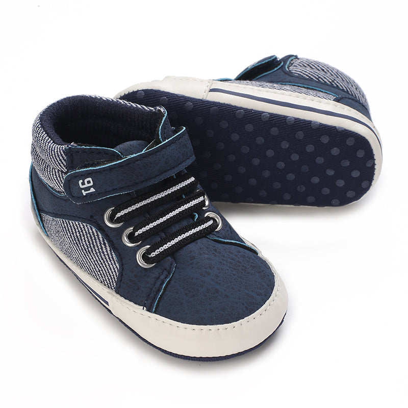 Baby Girls Boys Sneakers Toddler PU Leather First Walking Shoes Infant Newborn Prewalker
