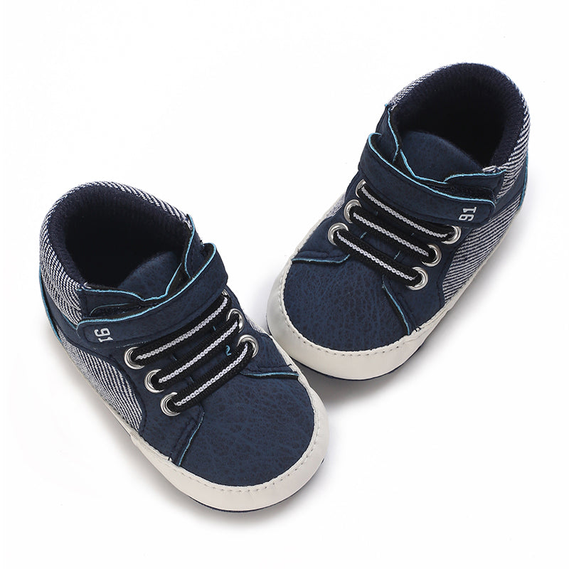 Baby Girls Boys Sneakers Toddler PU Leather First Walking Shoes Infant Newborn Prewalker