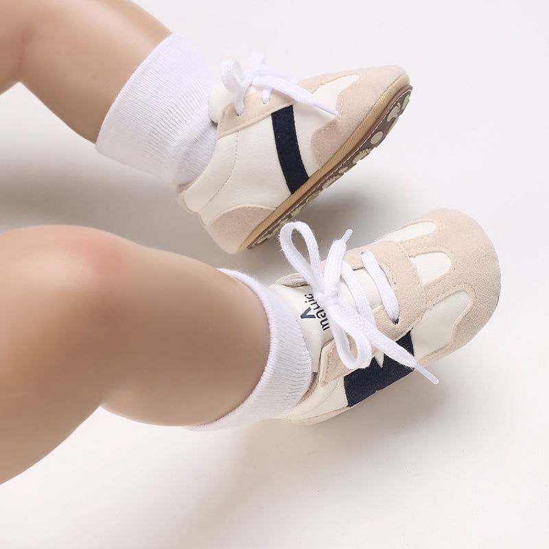 Classic Baby Boy Girl Crib Shoes Infant Sneakers Casual Shoes Newborn Baby Shoes