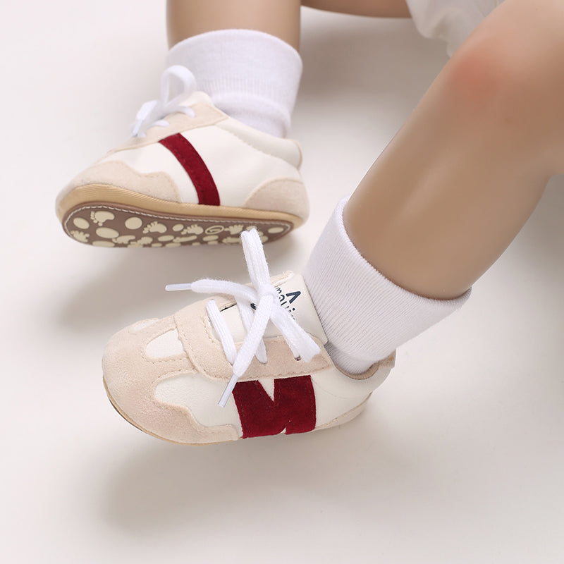 Classic Baby Boy Girl Crib Shoes Infant Sneakers Casual Shoes Newborn Baby Shoes