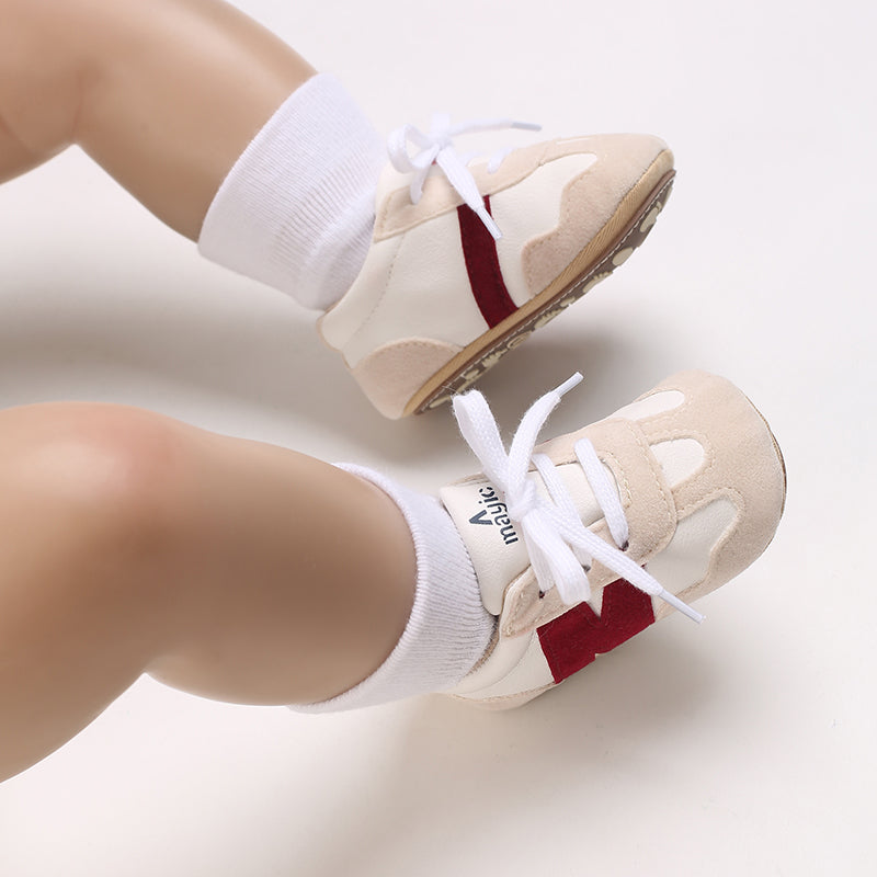 Classic Baby Boy Girl Crib Shoes Infant Sneakers Casual Shoes Newborn Baby Shoes