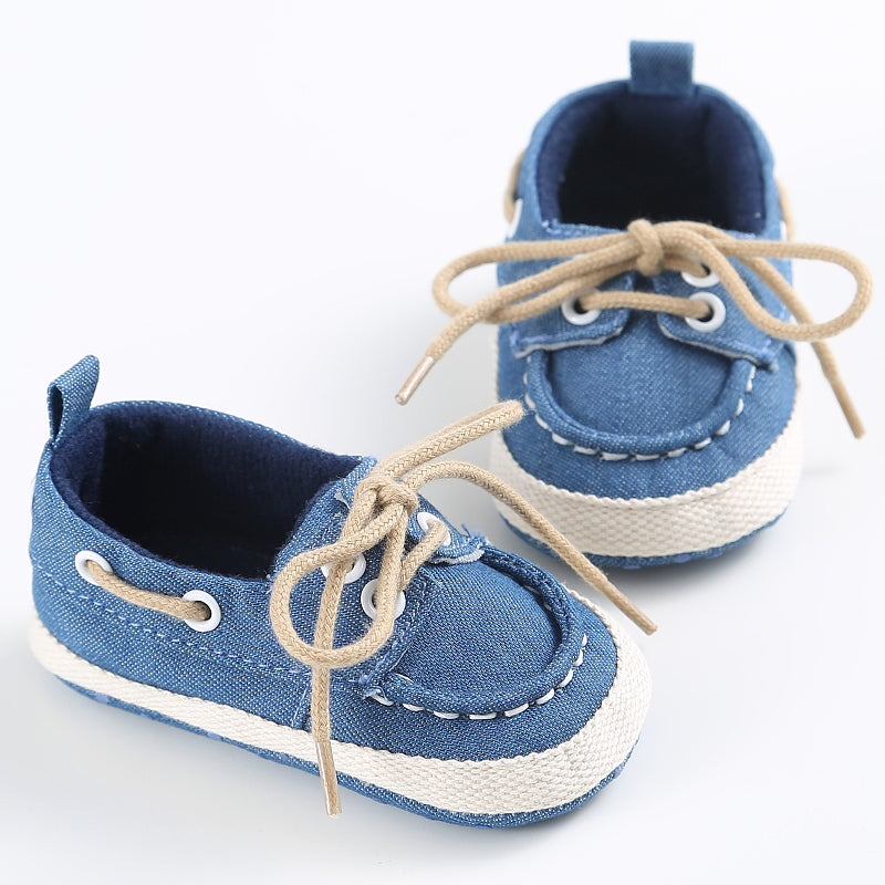 Baby Boy Crib Shoes Baby Boy Loafers Soft Sole Infant Boy Girl Shoes