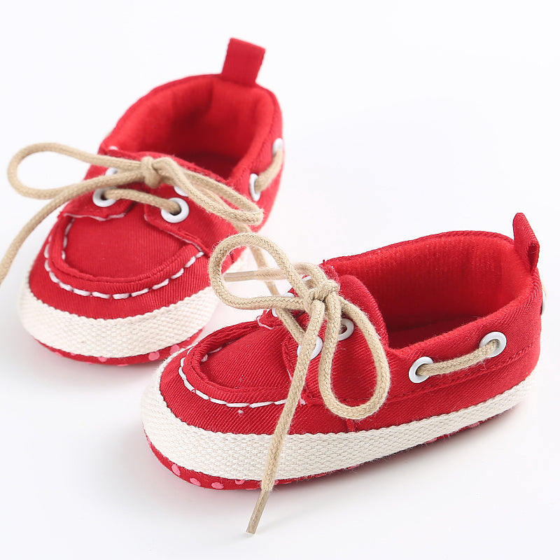 Baby Boy Crib Shoes Baby Boy Loafers Soft Sole Infant Boy Girl Shoes