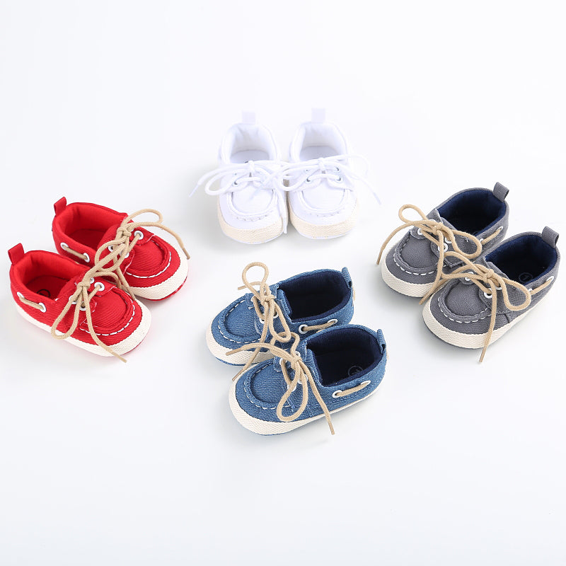 Baby Boy Crib Shoes Baby Boy Loafers Soft Sole Infant Boy Girl Shoes