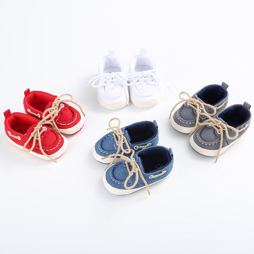 Baby Boy Crib Shoes Baby Boy Loafers Soft Sole Infant Boy Girl Shoes