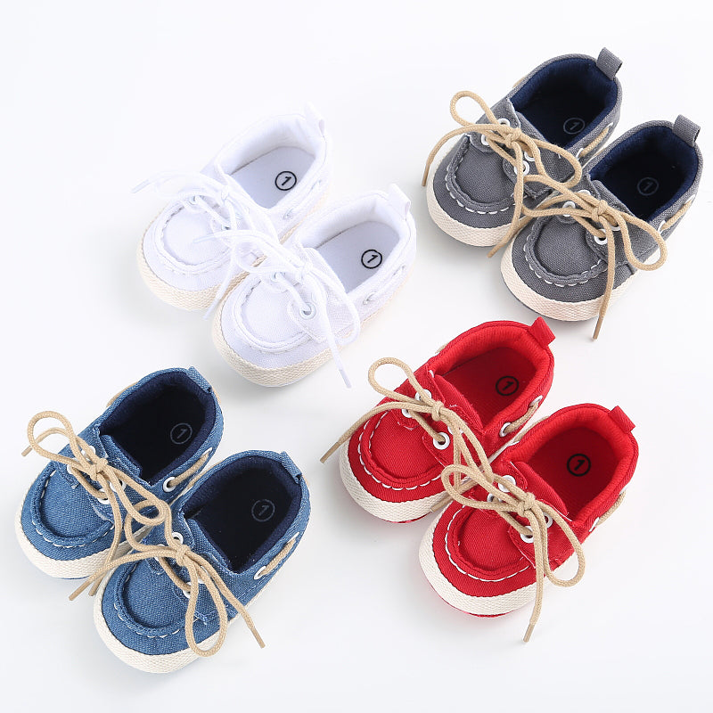 Baby Boy Crib Shoes Baby Boy Loafers Soft Sole Infant Boy Girl Shoes