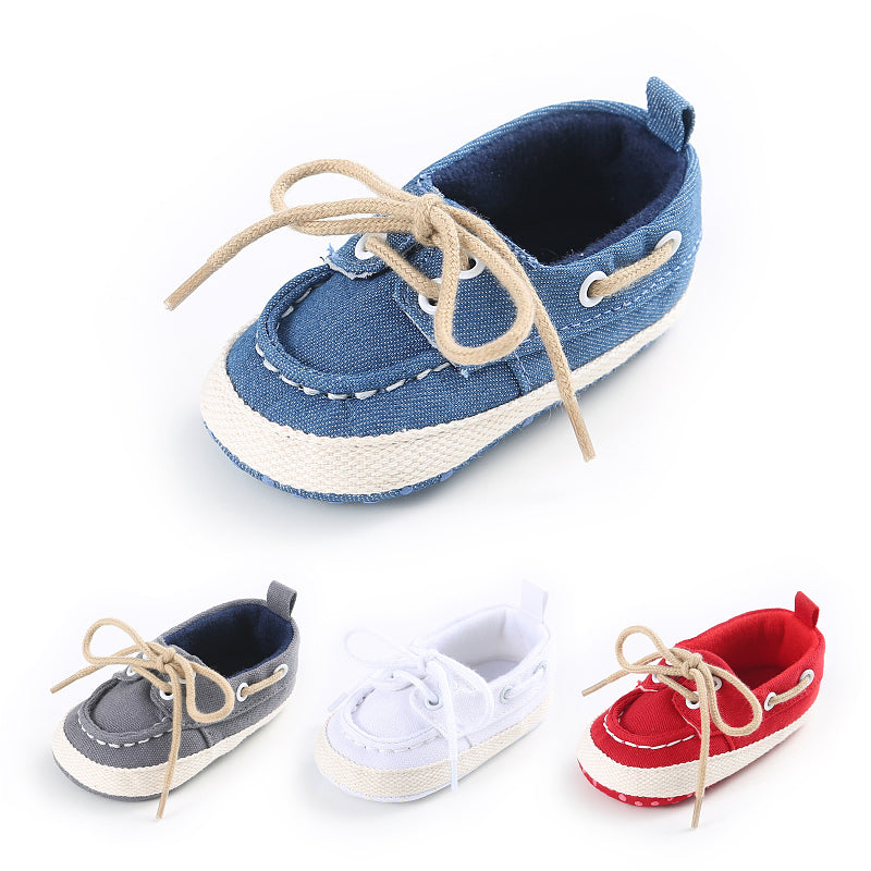 Baby Boy Crib Shoes Baby Boy Loafers Soft Sole Infant Boy Girl Shoes