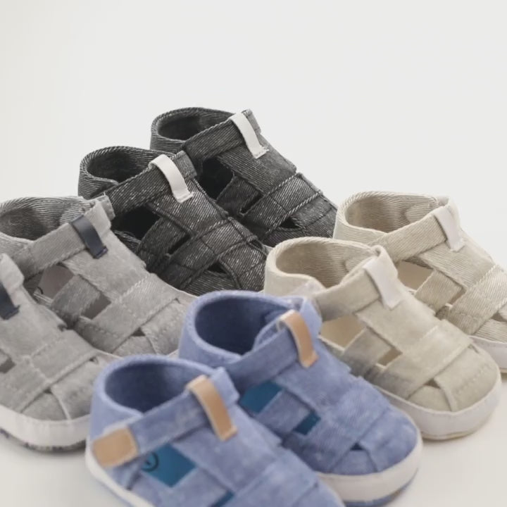 Toddler Boys Gilrs Closed Toe Fisherman Sandals Summer Dress Shoes Water Beach Slides Outdoor Shoes